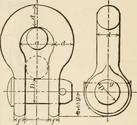 An illustration from The naval constructor: a vade mecum of ship design for students, naval architects, shipbuilders and owners, marine superintendents, engineers and draughtsmen (1904)