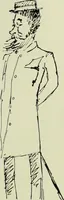 An illustration from Neben meiner Kunst : Flugstudien, Briefe und Persönliches (1909)
