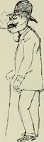 An illustration from Neben meiner Kunst : Flugstudien, Briefe und Persönliches (1909)