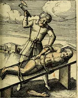 An illustration from Nebulo nebulonum, hoc est, Locoseria modernae nequitiae censura : qua hominum sceleratorum fraudes, doli ac versutiae aeri aëriq[ue] exponuntur pùblice (1620)