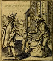 An illustration from Nebulo nebulonum; hoc est, Loco-seria vernaculae nequitiae censura (1636)