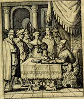 An illustration from Nebulo nebulonum; hoc est, Loco-seria vernaculae nequitiae censura (1636)