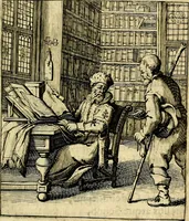 An illustration from Nebulo nebulonum; hoc est, Loco-seria vernaculae nequitiae censura (1636)