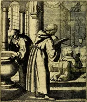 An illustration from Nebulo nebulonum; hoc est, Loco-seria vernaculae nequitiae censura (1636)