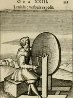 Picture 29 of 39 from Nebulo nebulonum, hoc est, Iocoseria modernae nequitiae censura : qua hominum sceleratorum fraudes, doli ac versutiae aeri aëriq[ue] exponuntur pùblice (1620), leaf 134