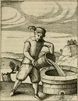 An illustration from Nebulo nebulonum, hoc est, Iocoseria modernae nequitiae censura : qua hominum sceleratorum fraudes, doli ac versutiae aeri aëriq[ue] exponuntur pùblice (1620)