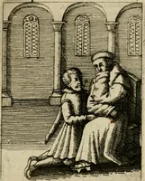 An illustration from Nebulo nebulonum, hoc est, Iocoseria modernae nequitiae censura : qua hominum sceleratorum fraudes, doli ac versutiae aeri aëriq[ue] exponuntur pùblice (1620)