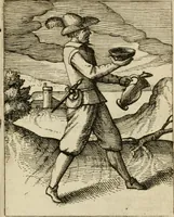 An illustration from Nebulo nebulonum, hoc est, Iocoseria modernae nequitiae censura : qua hominum sceleratorum fraudes, doli ac versutiae aeri aëriq[ue] exponuntur pùblice (1620)