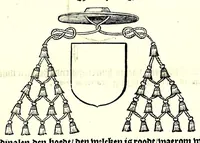 Picture 54 of 71 from Nederlandtsche herault, of, Adelik toneel zijnde een historische beschrijvinge, van allerley trappen van adeldom : alsmede van alderhande wapen-schilden, in koninckrijcken, gemeene-besten, steden en volkeren, van oude tijden af, tot dese eeuw toe in gebruyk geweest zijnde (1672), leaf 237