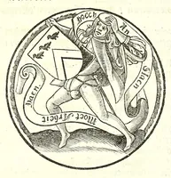 Picture 68 of 71 from Nederlandtsche herault, of, Adelik toneel zijnde een historische beschrijvinge, van allerley trappen van adeldom : alsmede van alderhande wapen-schilden, in koninckrijcken, gemeene-besten, steden en volkeren, van oude tijden af, tot dese eeuw toe in gebruyk geweest zijnde (1672), leaf 438