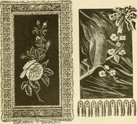 An illustration from Needle and brush: (1889)