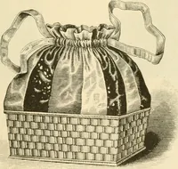 An illustration from Needle and brush: (1889)