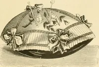 An illustration from Needle and brush: (1889)