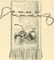 An illustration from Needle and brush: (1889)
