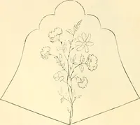 An illustration from Needle and brush: (1889)
