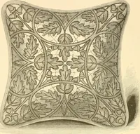 An illustration from Needle and brush: (1889)