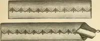 An illustration from Needle and brush: (1889)