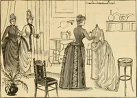 An illustration from Needle and brush: (1889)