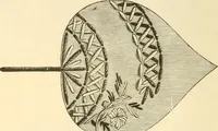 An illustration from Needle and brush: (1889)