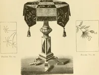 An illustration from Needle and brush: (1889)