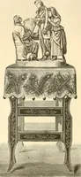 An illustration from Needle and brush: (1889)