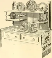 An illustration from Needle and brush: (1889)