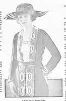 An illustration from Needlecraft Magazine. May, 1922. (1922)