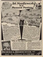 An illustration from Needlecraft Magazine (November, 1928) (1928)