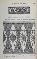 An illustration from Needles and brushes, and how to use them; a manual of fancy work (1887)