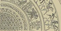 An illustration from Needlework as art (1886)