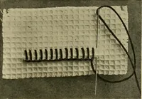 An illustration from Needlework without "specimens": the modern book of school needlework (1900)