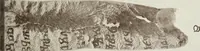 An illustration from Nejstarí breviá chrvatsko-hlaholský. (Prvý breviá vrbnický) Uvodem a bibliografickými popisy hlaholských breviáu starí doby opatil Josef Vajs (1910)