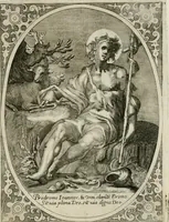 An illustration from Apparato della festività del glorioso S. Giouan Battista : fatto dal fedelisimo popolo napolitano nella venuta dell'Eccellenza del sig. d. Antonio Aluarez di Toledo, vicere nel regno (1623)