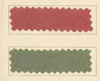 An illustration from Die Neolanfarbstoffe auf Seidenstück (crêpe de Chine) = Colorants néolane sur soie en pièce (crêpe de Chine) = Neolan colours on silk piece goods (Crêpe de Chine) (1900)