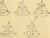 An illustration from Nervus opticus sive tractatus theoricus in tres libros opticam, catoptricam, dioptricam distributus : in quibus radiorum â lumine, vel objecto per medium diaphanum processus, natura, proprietates, & effectus, selectis, & rarioribus experientijs, figuris, demonstrationibusque exhibentur (1675)