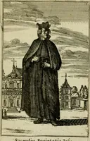 Picture 18 of 78 from Nette afbeeldingen der eyge dragten van alle geestelyke orders : nevens een korte aantekening van haar begin, instelders, en bevestiging (1688), leaf 40