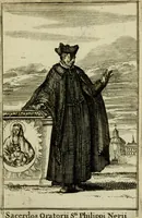 An illustration from Nette afbeeldingen der eyge dragten van alle geestelyke orders : nevens een korte aantekening van haar begin, instelders, en bevestiging (1688)