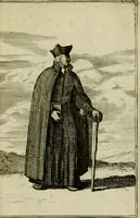 An illustration from Nette afbeeldingen der eyge dragten van alle geestelyke orders : nevens een korte aantekening van haar begin, instelders, en bevestiging (1688)