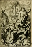 An illustration from Nette afbeeldingen der eyge dragten van alle geestelyke orders : nevens een korte aantekening van haar begin, instelders, en bevestiging (1688)