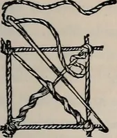 An illustration from The netting book for guipure d'art, &c.. (1879)