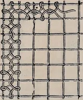 Picture 6 of 24 from The netting book for guipure d'art, &c.. (1879), leaf 9