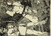 An illustration from Neue deutsche Buchillustration (1915)