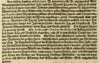 An illustration from Neu-eingerichtete Material-Kammer: : das ist, Gründliche Beschreibung aller fürnehmsten Materialien und Specereyen, so wohl auch andrer guter und gemeiner Waaren, woher solche den Ursprung nehmen, wie sie zu erkennen, gut zu behalten, und endlich die Prob derselben darauf zu machen, umb zu sehen, ob solche verfälscht und wie die Verfälschung darinnen zu mercken sey. Samt einer Erklärung: der chimischen, medicinischen, metallinischen, mineralischen und andere Characteren, was nehmlich solche für Bedeutungen insich halten. Wobey angehängt ein aussführlicher Bericht des Walfisch-Fanges in der nordischen Landen, dessgleichen niemals also in Teutscher Sprach beschrieben worden; und hernach eine kurtze Revision oder Wiederholung meines in An. 1662. aussgegangenen Buchhaltens, darinnen nicht allein meist alle Puncten besser erklärt und erläutert; sondern auch an vielen Orten vermehret, dazu ein und anders, welches vorhero nicht also beschrieben gewesen, anjetzo aber besser und deutlicher vorgestellet wird. Zuvor niemals also in Druck ausgegangen. Allen Liebhabern der Handlungen und Kauffmannschafften zum besten, mit guten Nutz und Frommen eingerichtet (1672)