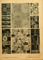 An illustration from Neuer Flächen-Schmuck, III. Folge... Ornamentale Anregungen für die Textilindustrie (1929)