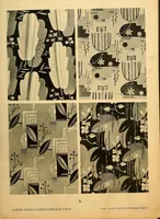 An illustration from Neuer Flächen-Schmuck, III. Folge... Ornamentale Anregungen für die Textilindustrie (1929)