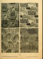 An illustration from Neuer Flächen-Schmuck, III. Folge... Ornamentale Anregungen für die Textilindustrie (1929)