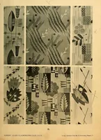 An illustration from Neuer Flächen-Schmuck, III. Folge... Ornamentale Anregungen für die Textilindustrie (1929)