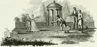 An illustration from Neues Ideen-magazin für Liebhaber von Gärten, englischen Anlagen und für Besitzer von Landgütern (1806)