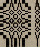 An illustration from Neues Weberbild: und Musterbuch... zur Beförderung der edlen Leinen- und Bildweberkunst .. (1771)