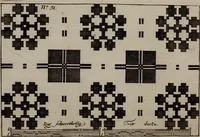 An illustration from Neues Weberbild: und Musterbuch... zur Beförderung der edlen Leinen- und Bildweberkunst .. (1771)